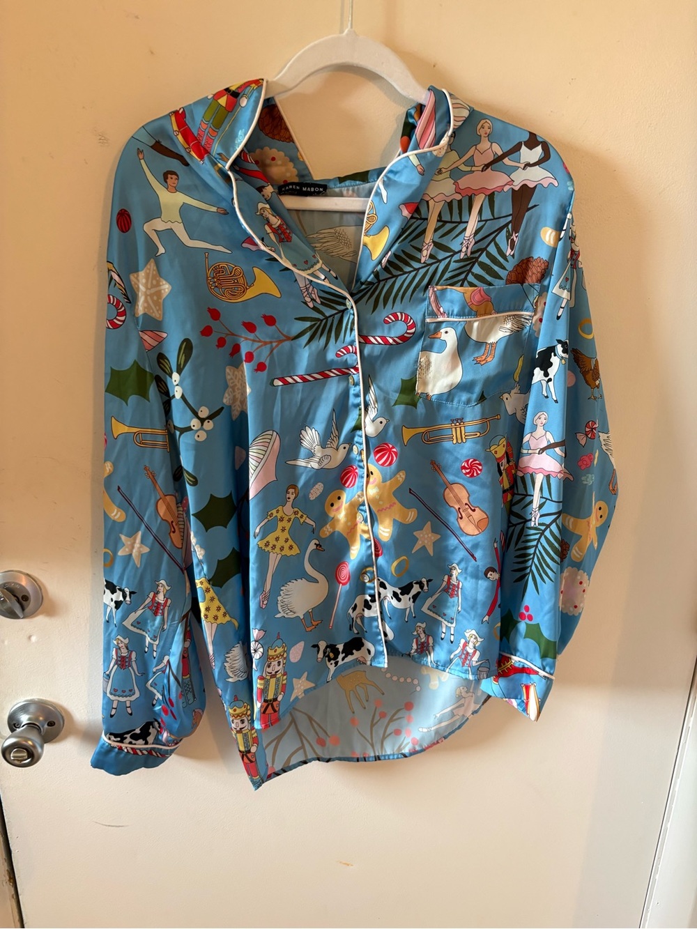 Karen Mabon Christmas Pajama Set Size M